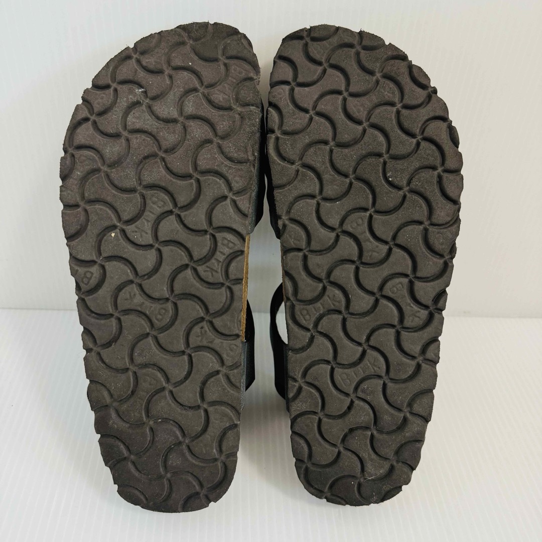 BIRKENSTOCK(ビルケンシュトック)の【美品】ビルケンシュトック　バリ スムースレザー ストラップ サンダル　23.0 レディースの靴/シューズ(サンダル)の商品写真