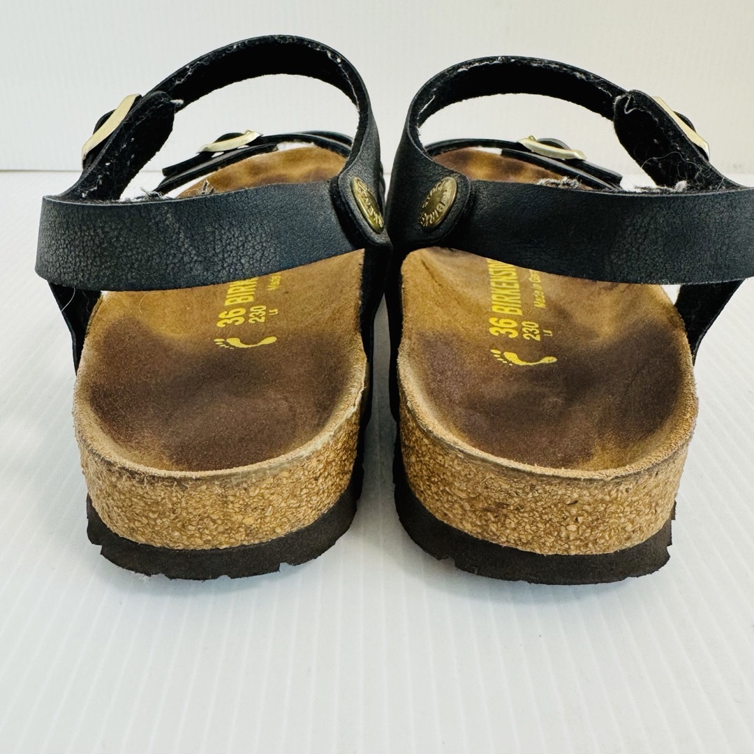 BIRKENSTOCK(ビルケンシュトック)の【美品】ビルケンシュトック　バリ スムースレザー ストラップ サンダル　23.0 レディースの靴/シューズ(サンダル)の商品写真