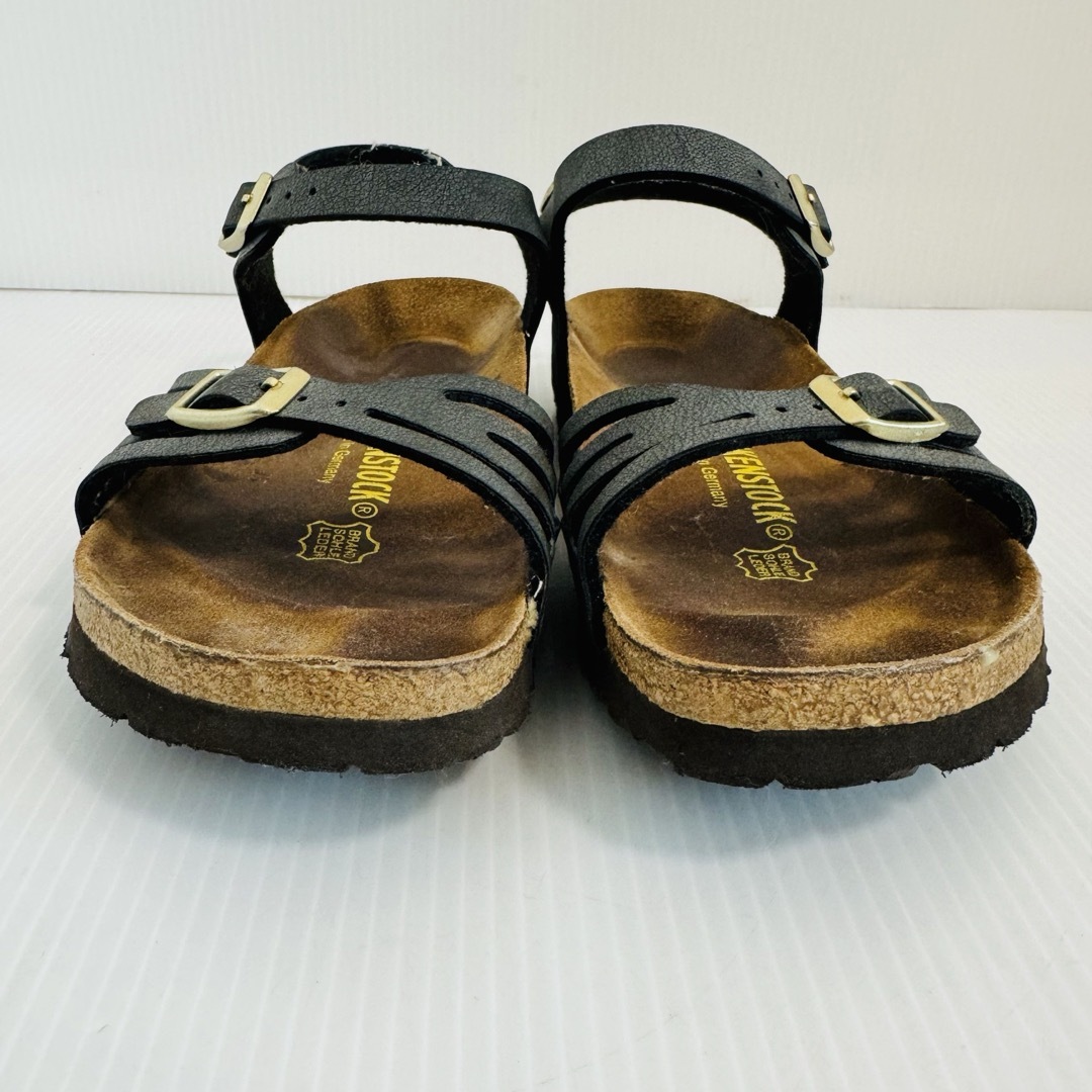 BIRKENSTOCK(ビルケンシュトック)の【美品】ビルケンシュトック　バリ スムースレザー ストラップ サンダル　23.0 レディースの靴/シューズ(サンダル)の商品写真