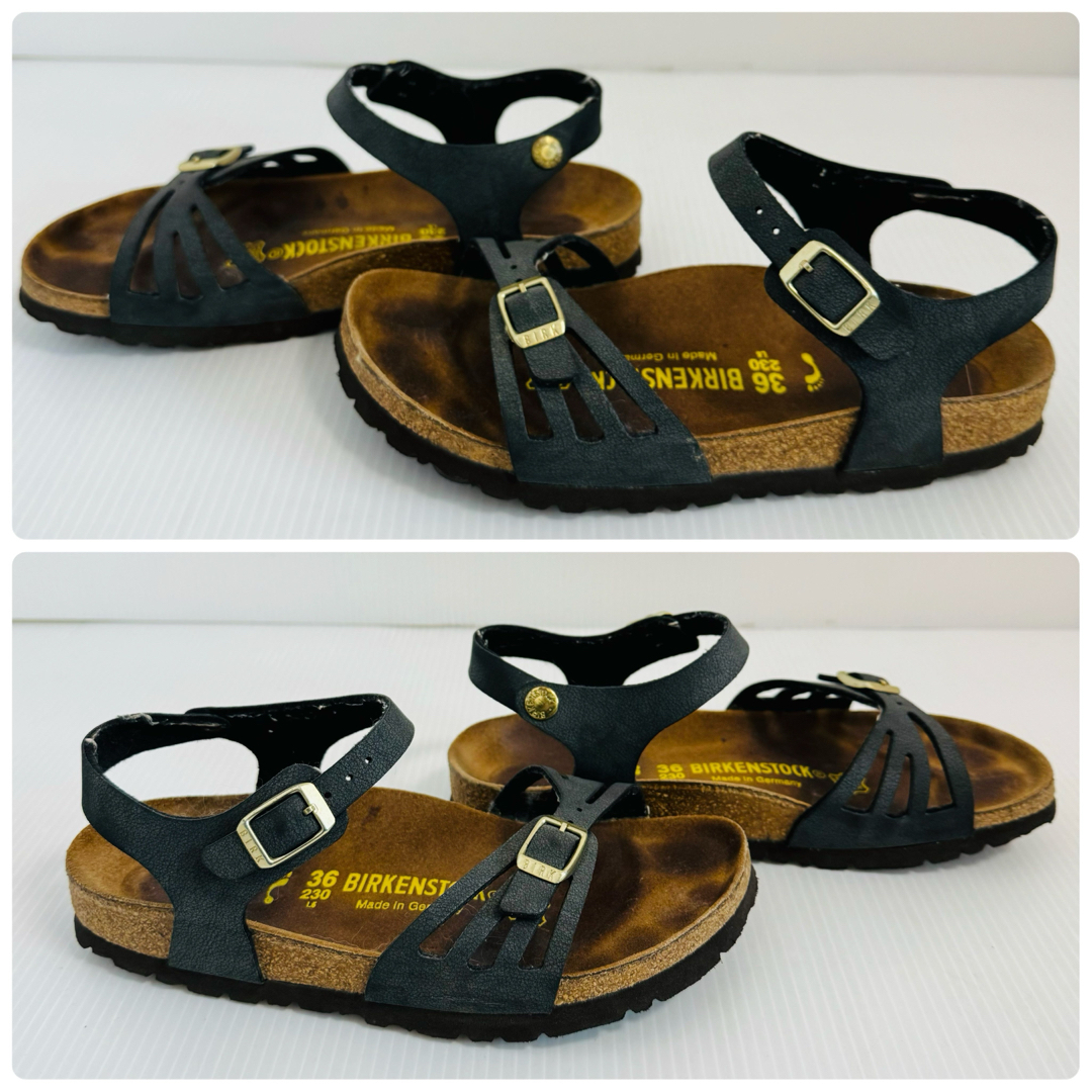 BIRKENSTOCK(ビルケンシュトック)の【美品】ビルケンシュトック　バリ スムースレザー ストラップ サンダル　23.0 レディースの靴/シューズ(サンダル)の商品写真