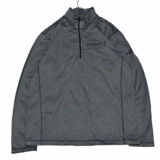 ザノースフェイス(THE NORTH FACE)のノースフェイス ハーフジップスウェット US企業 薄手 ロゴ刺繍 n61(スウェット)