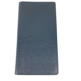 ルイヴィトン(LOUIS VUITTON)のルイヴィトン LOUIS VUITTON ポルトフォイユロン M32644 タイガ 長財布 ロングウォレット 札入れ 長財布 タイガレザー ネイビー系(折り財布)