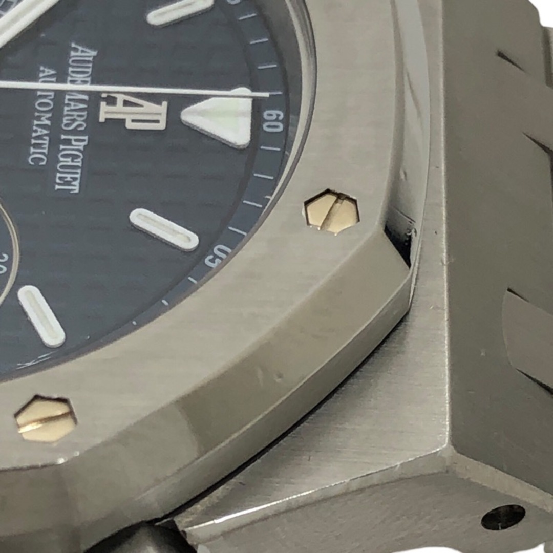 AUDEMARS PIGUET(オーデマピゲ)の　オーデマ・ピゲ AUDEMARS PIGUET ロイヤルオーク クロノグラフ 25860ST.O.1110ST.03 ブルー文字盤 SS メンズ 腕時計 メンズの時計(その他)の商品写真