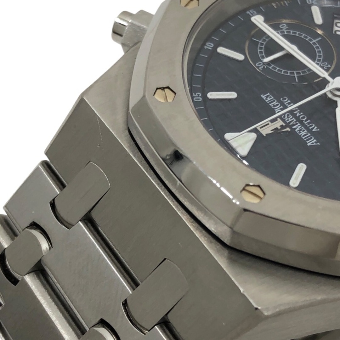 AUDEMARS PIGUET(オーデマピゲ)の　オーデマ・ピゲ AUDEMARS PIGUET ロイヤルオーク クロノグラフ 25860ST.O.1110ST.03 ブルー文字盤 SS メンズ 腕時計 メンズの時計(その他)の商品写真