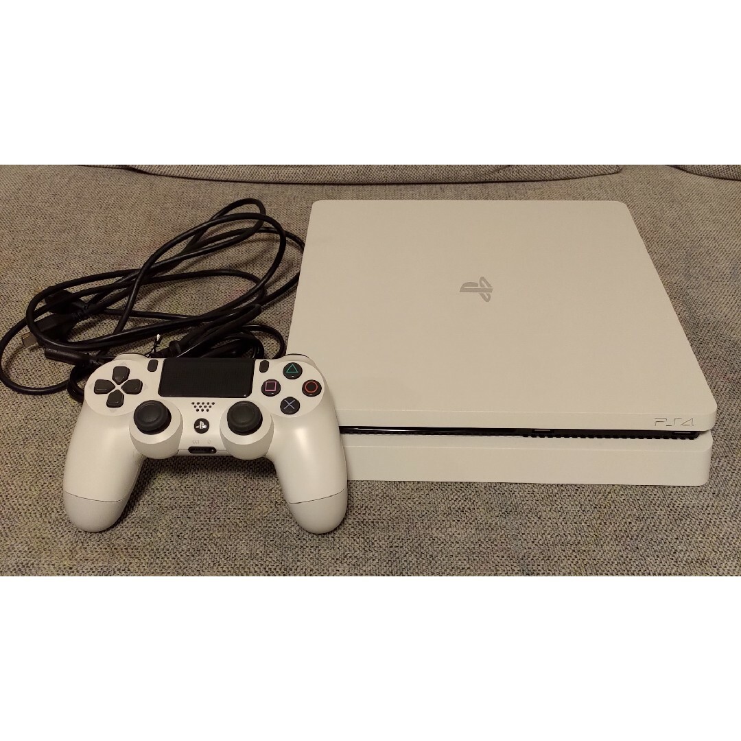 PlayStation4 - PS4本体(ホワイト)+ソフト3本+SSDの通販 by さかな's