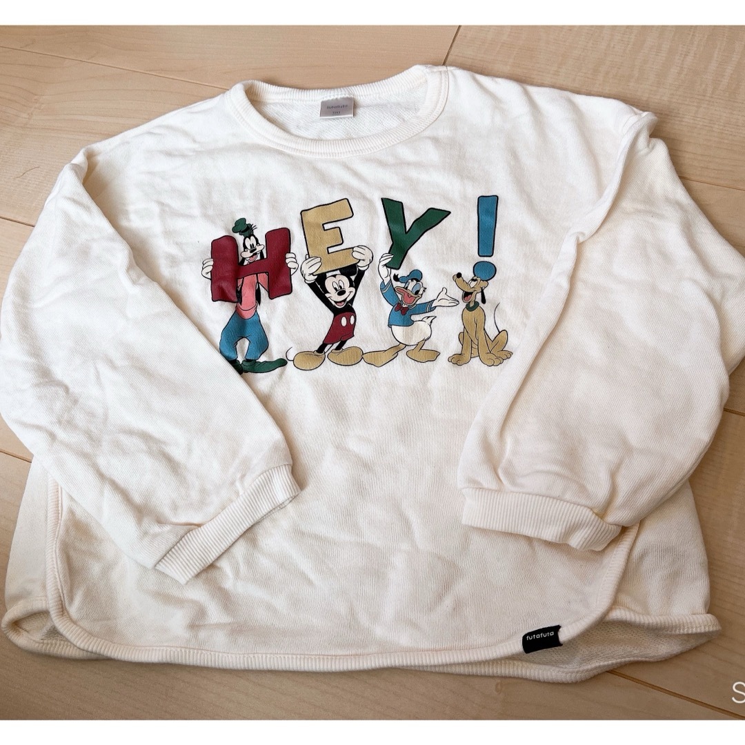 futafuta(フタフタ)のfutafuta Disney トレーナー　120cm キッズ/ベビー/マタニティのキッズ服女の子用(90cm~)(Tシャツ/カットソー)の商品写真