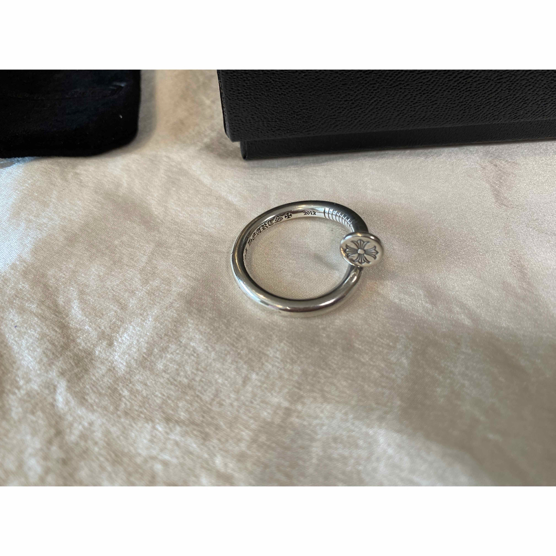 Chrome Hearts(クロムハーツ)のクロムハーツ　ネイル フラット リング メンズのアクセサリー(リング(指輪))の商品写真