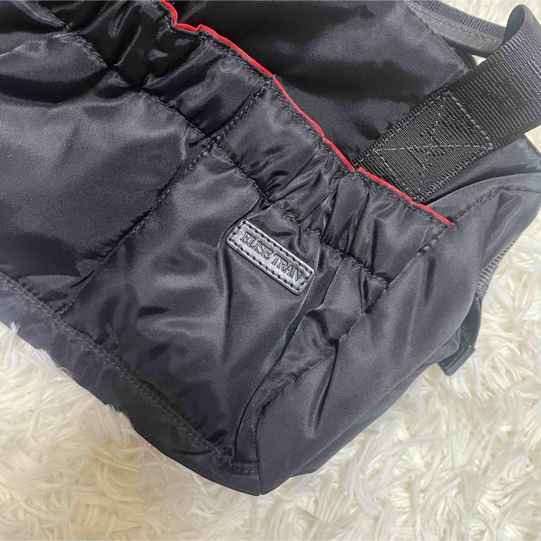  ELISE TRAN  エリーゼトランバッグ　ポーチ　黒 レディースのバッグ(ハンドバッグ)の商品写真