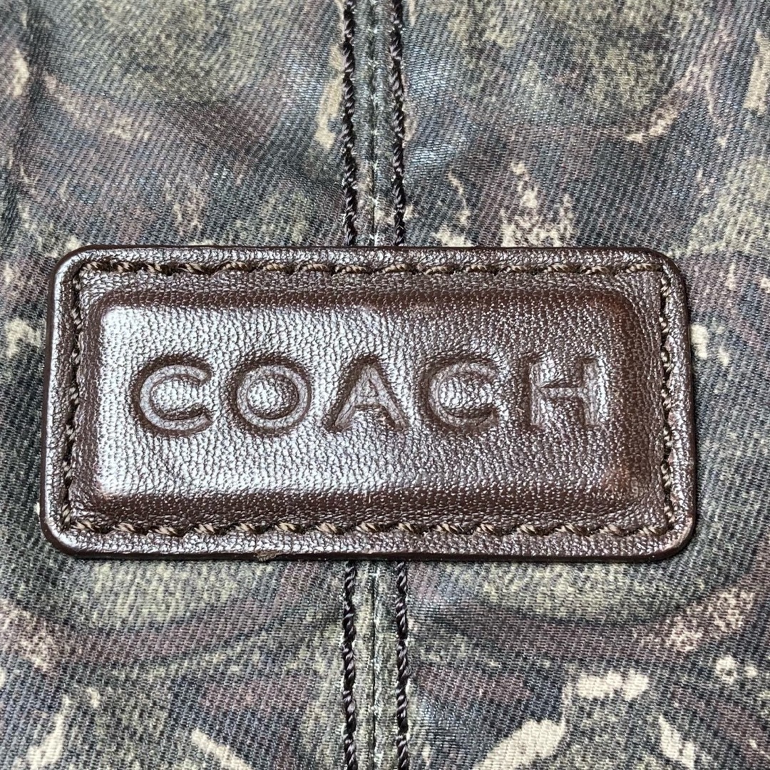 COACH(コーチ)の極美品⭐️COACH コーチ　カモ柄　迷彩柄　ミリタリー　2way バッグ レディースのバッグ(ショルダーバッグ)の商品写真