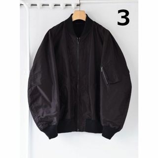 コモリ(COMOLI)の未使用 COMOLI 24SS コットンシルク MA-1 3(ミリタリージャケット)