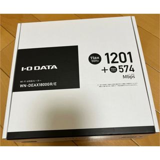 アイオーデータ(IODATA)のWi-Fi6対応ルーター(I-O DATA社製) WN-DEAX1800GR/E(PC周辺機器)