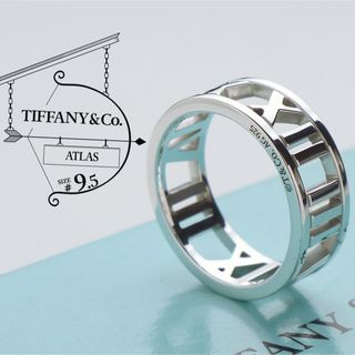 ティファニー(Tiffany & Co.)の極美品 ティファニー TIFFANY アトラス オープン リング 9.5号(リング(指輪))