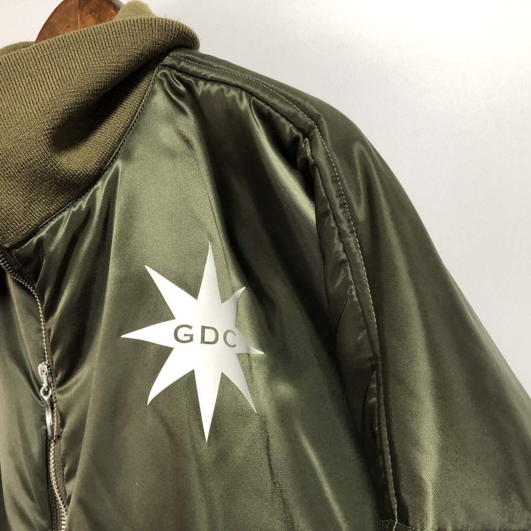 GDC(ジーディーシー)のGDC BOMBER JACKET ボンバージャケット メンズのジャケット/アウター(ミリタリージャケット)の商品写真