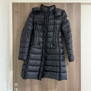 MONCLER LUCIE モンクレール ダウン サイズ0 黒 ラクーン ファー