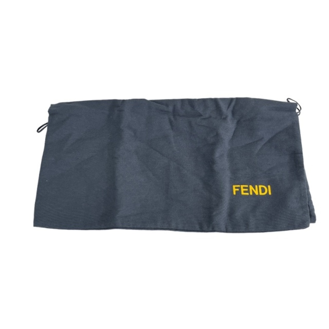 FENDI(フェンディ)のFENDI サイドジップ レザー ロング ブーツ 35 22cm ブラウン レディースの靴/シューズ(ブーツ)の商品写真