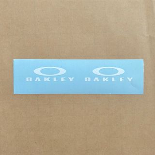 オークリー(Oakley)の最小◆OAKLEY オークリー カッティングステッカー◆2枚◆マットホワイト◆白(その他)