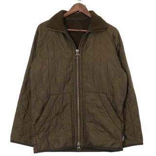 Barbour バブアー キルティング カーキ フリース ジャケット(その他)