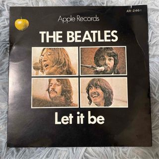 ビートルズ(THE BEATLES)の★ビートルズ レコード2枚セット★【Let it be】　【ヘイ・ジュード】★(ポップス/ロック(洋楽))