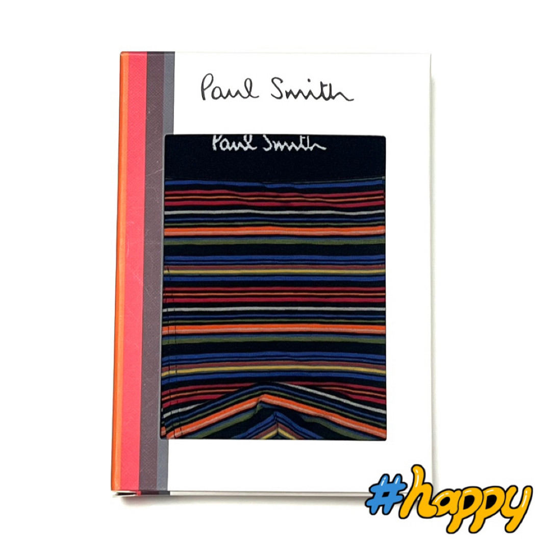 Paul Smith(ポールスミス)の新品★ポールスミス★Mサイズ★ショート★ボクサー★トランクス★ブラック★4347 メンズのアンダーウェア(ボクサーパンツ)の商品写真