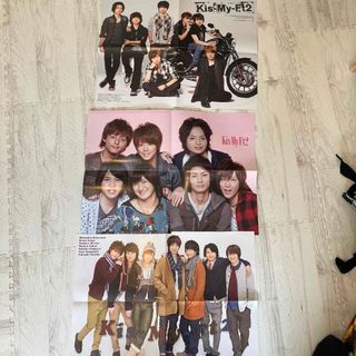 キスマイフットツー(Kis-My-Ft2)のKis-My-Ft2 ポスター(アイドルグッズ)