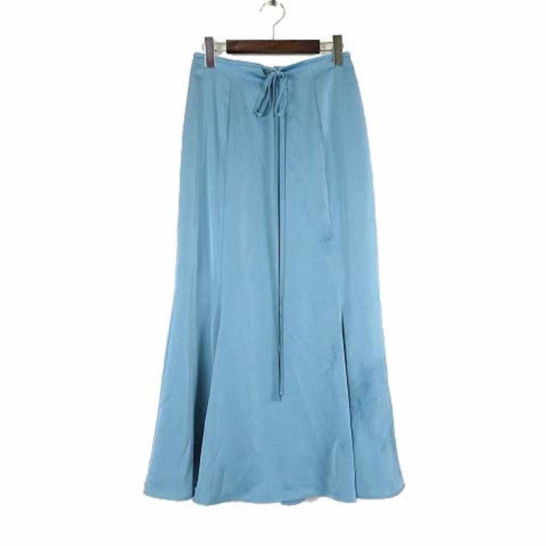 Lily Brown(リリーブラウン)のリリーブラウン 21FW ウエストデザイン マーメイドスカート M 1 青緑 レディースのスカート(ロングスカート)の商品写真