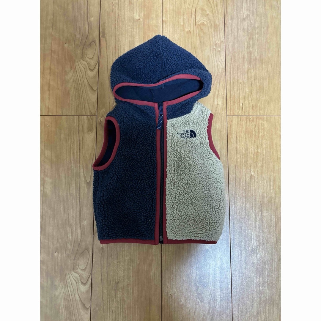 THE NORTH FACE(ザノースフェイス)の● ノースフェイス ボアベスト 80cm キッズ/ベビー/マタニティのベビー服(~85cm)(ジャケット/コート)の商品写真