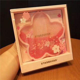 スターバックス(Starbucks)の「新品未使用」スターバックス コースター  スタバ　キラキラ(テーブル用品)