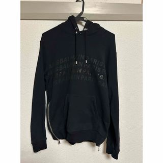 バルマン(BALMAIN)のBalmain  バルマン サイドZIP フーディー　Mサイズ(パーカー)