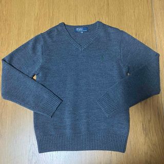 ポロラルフローレン(POLO RALPH LAUREN)の美品！ラルフローレン　vネック　セーター　130cm(ニット)