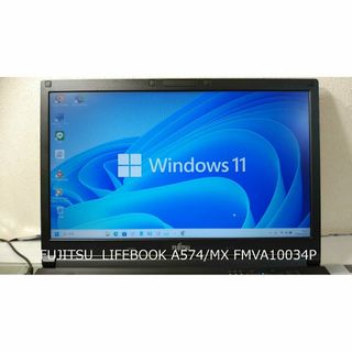 富士通 - D110821 Fujitsuノートパソコン Windows11オフィス付きの通販