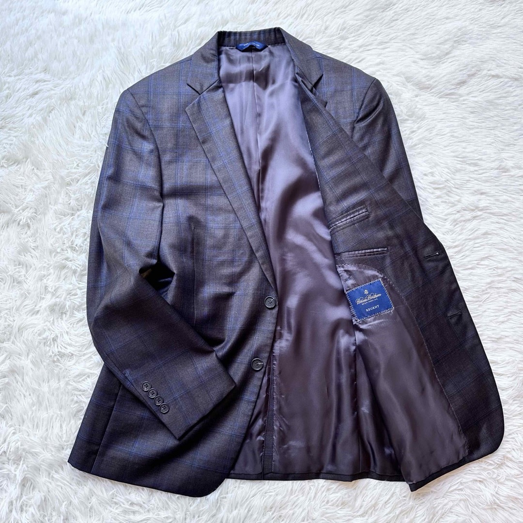 Brooks Brothers(ブルックスブラザース)のブルックスブラザーズ テーラードジャケット REDA ウール 総裏 ブラウン メンズのジャケット/アウター(テーラードジャケット)の商品写真