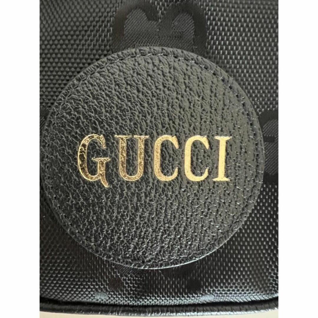 GUCCI グッチ ショルダーバッグ ナイロン×レザー ブラック 新品未使用