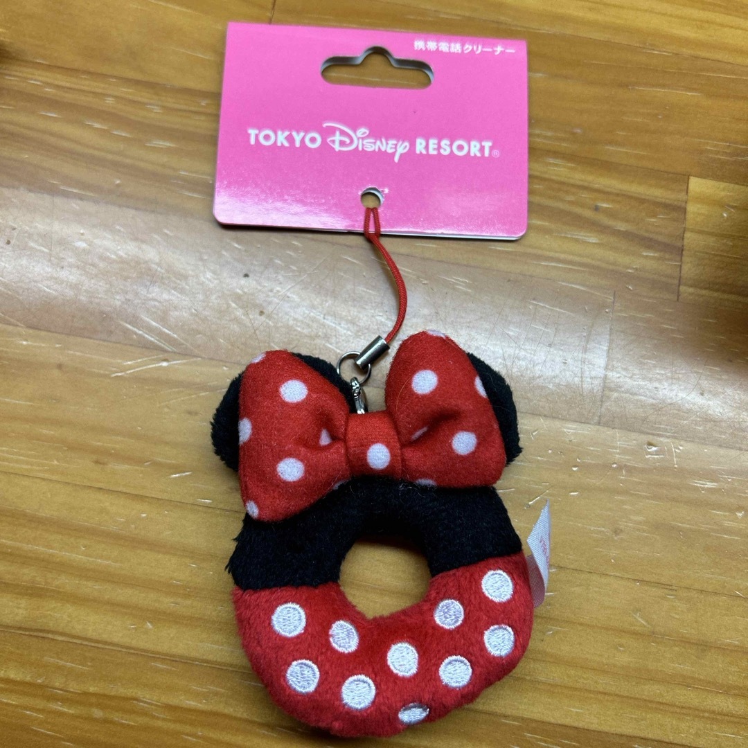 Disney(ディズニー)のミニー　浮き輪　ストラップ エンタメ/ホビーのアニメグッズ(ストラップ)の商品写真