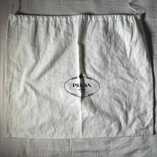 PRADA - PRADA プラダ　保存袋　ホワイト　ミニバッグ　巾着