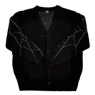 キャリー(CALEE)の【新品】TSY SPIDERWEB BOUCLE COTTON CARDIGAN(カーディガン)