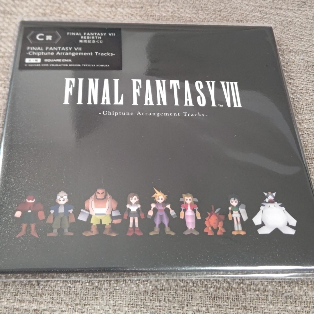 SQUARE ENIX(スクウェアエニックス)のFF7rebirth 発売記念くじ C&E&G賞(CD&タオル&シド) エンタメ/ホビーのCD(ゲーム音楽)の商品写真