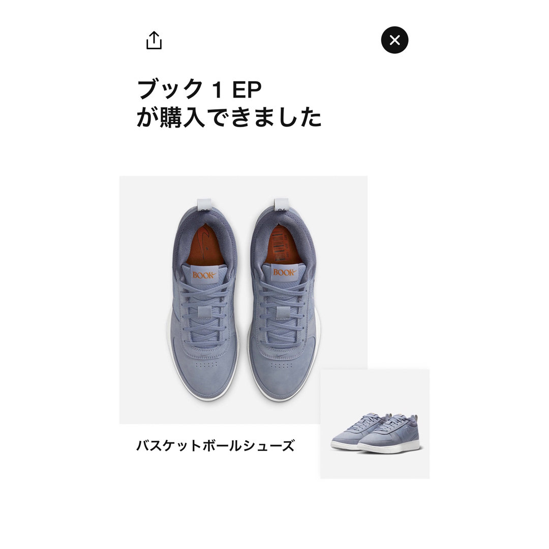 Nike Book 1 EP Mirage V2 27.0㎝