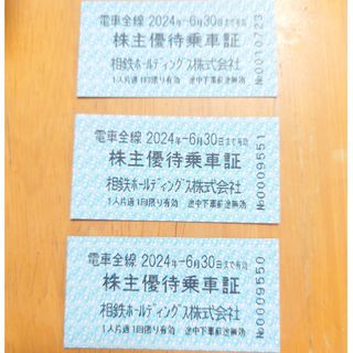 相鉄 株主優待 乗車券 1枚 2024年6月30日まで(鉄道乗車券)