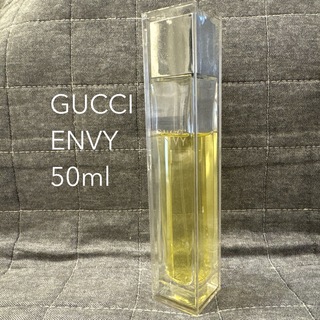 グッチ(Gucci)の廃盤品 GUCCI グッチ ENVY エンヴィ オードトワレ50ml ケース香水(香水(女性用))