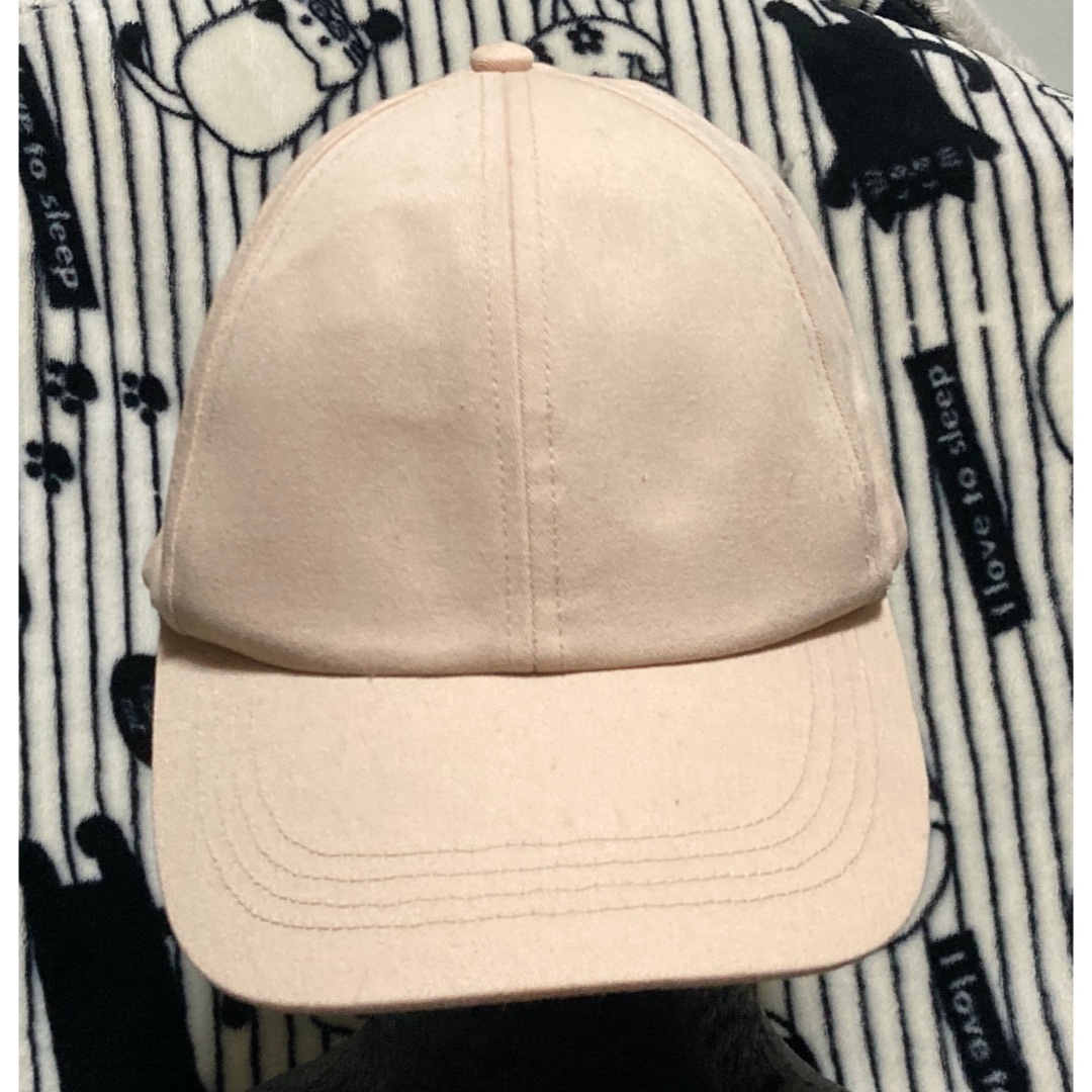 H&M(エイチアンドエム)の春に♪ベージュピンクローキャップ[H&M エイチアンドエム]キャップ帽子CAP レディースの帽子(キャップ)の商品写真