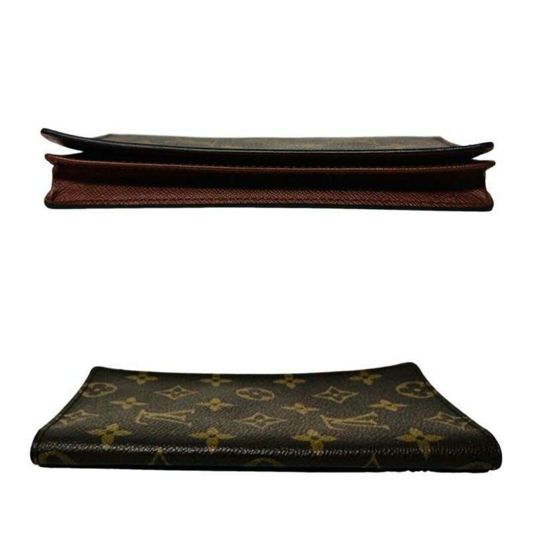 Louis Vuitton ルイヴィトン 二つ折り 長財布 ポルトカルトクレディ M60825 モノグラム 【中古】 K2401K41 メンズのファッション小物(コインケース/小銭入れ)の商品写真