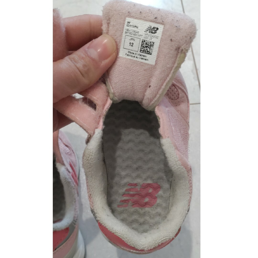 New Balance(ニューバランス)の１２センチ　New Balance　子ども靴 キッズ/ベビー/マタニティのベビー靴/シューズ(~14cm)(スニーカー)の商品写真