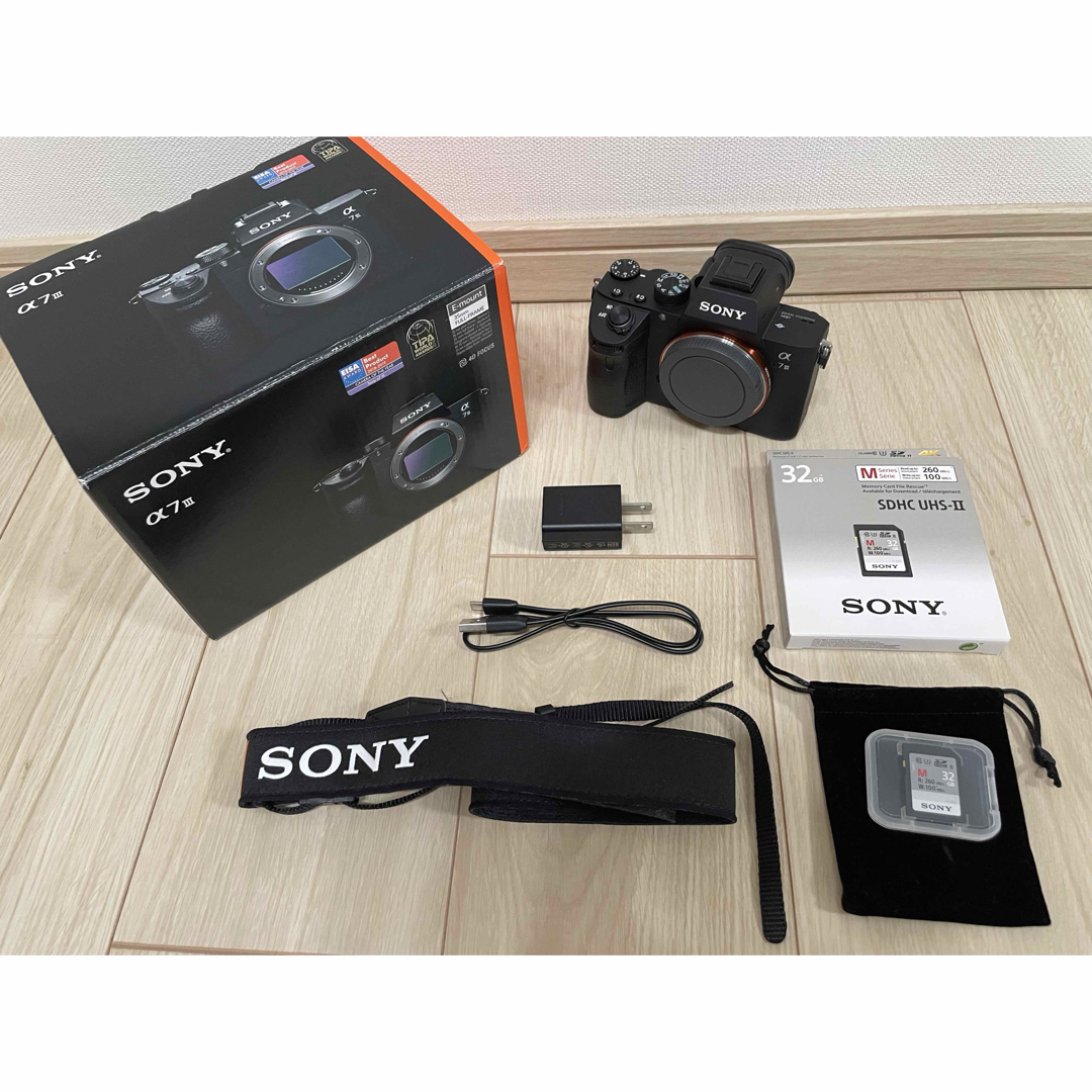 SONY α7Ⅲ ILCE-7M3 ボディ(シャッター回数152)+おまけ SONY α7Ⅲ ILCE-7M3 ボディ(シャッター回数152)+おまけ
