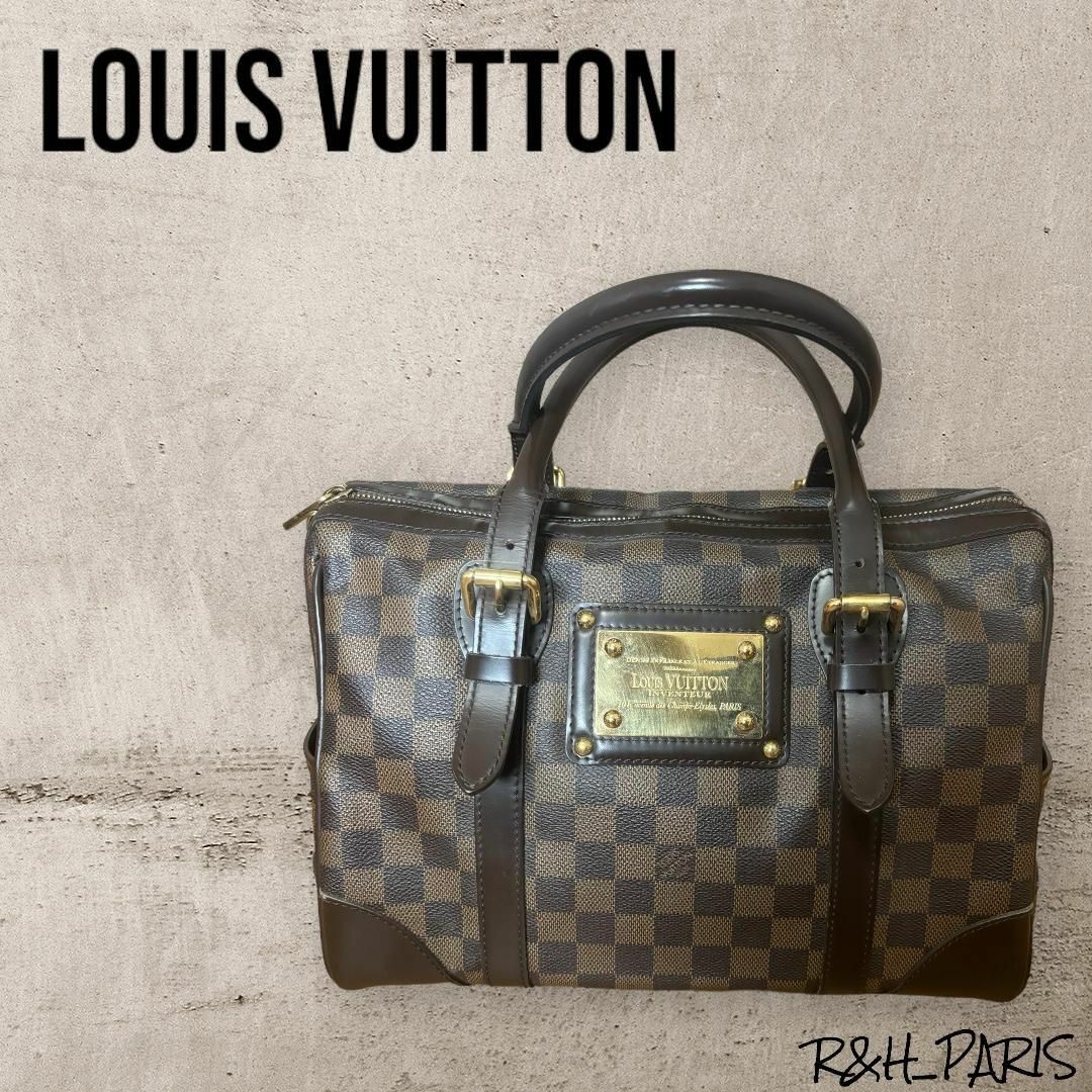 LOUIS VUITTON - 中古★ルイヴィトン 【ダミエ】バークレー ミニボストンバッグ