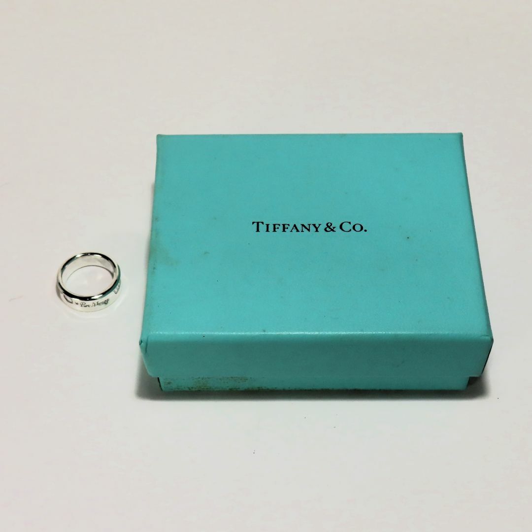 新品同様 美品 TIFFANY&Co. ティファニー リング 指輪 9号 新品同様 美品 TIFFANY&Co. ティファニー リング 指輪 9号
