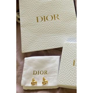 ディオール(Dior)のディオール　CD NAVY スタッドピアス(ピアス)