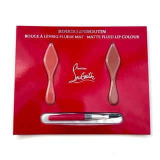 クリスチャンルブタン(Christian Louboutin)のクリスチャンルブタン　 マットフルイド　サンプリングパレット　リップカラー　口紅(口紅)