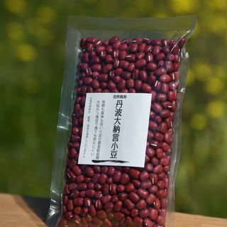 丹波産自然栽培大納言小豆　2kg(米/穀物)