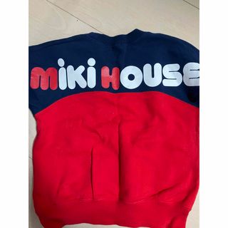 ミキハウス(mikihouse)のミキハウス　ロゴトレーナー　100(トレーナー)