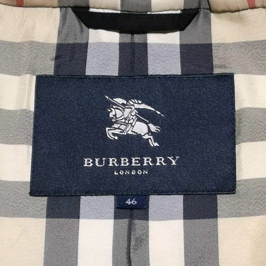 BURBERRY(バーバリー)の極美品 L バーバリー キルティング ダッフルコート 黒 中綿 ファー フード レディースのジャケット/アウター(ダッフルコート)の商品写真